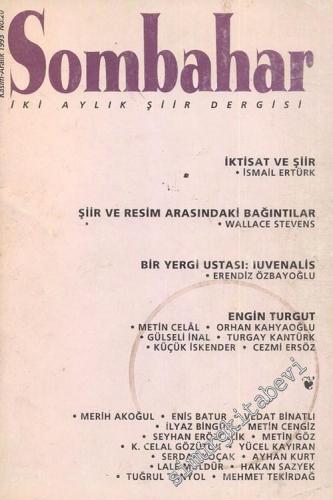 Sombahar: İki Aylık Şiir Dergisi - Sayı: 20, Kasım - Aralık 1993