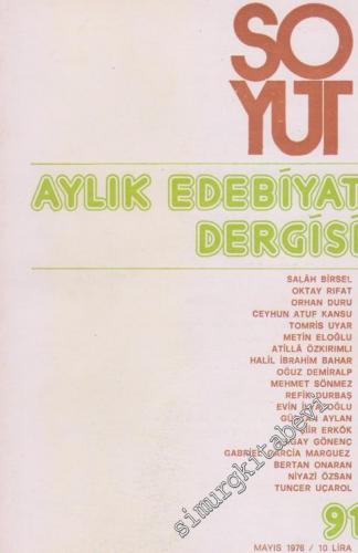 Soyut Aylık Edebiyat Dergisi - Sayı: 91, 1976 Mayıs