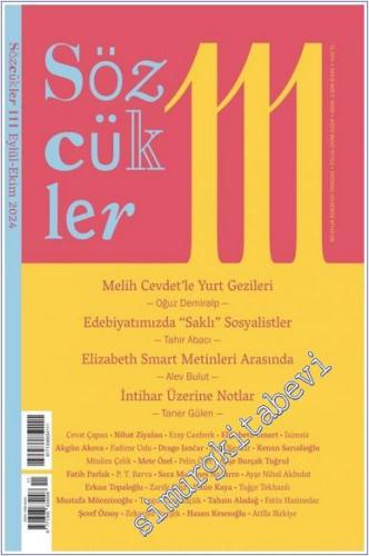 Sözcükler Dergisi 111. Sayı Eylül - Ekim 2024 - 2024