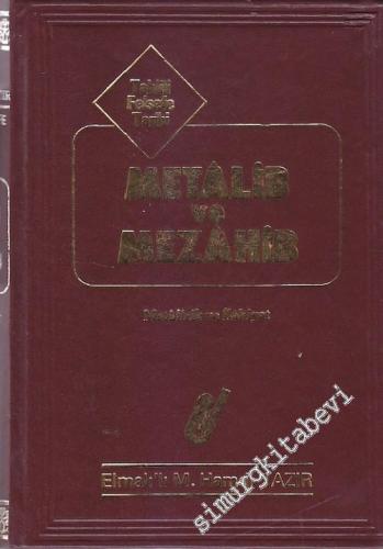 Tahlili Felsefe Tarihi Metâlib ve Mezâhib : Metafizik ve İlâhiyat