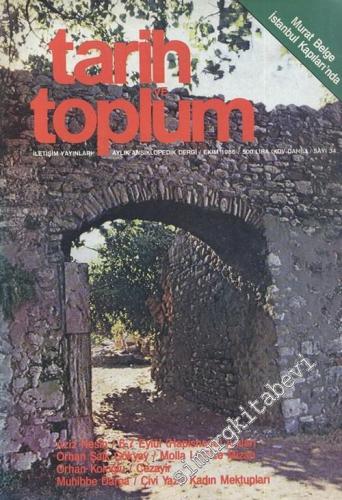 Tarih ve Toplum Aylık Ansiklopedik Dergi - 34 Ekim