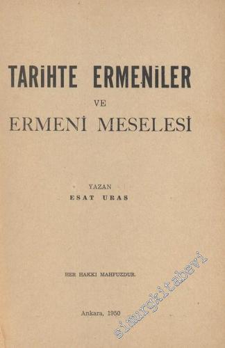 Tarihte Ermeniler ve Ermeni Meselesi