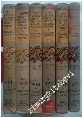 The Decline and Fall of the Roman Empire - 6 Volume Set - 1950