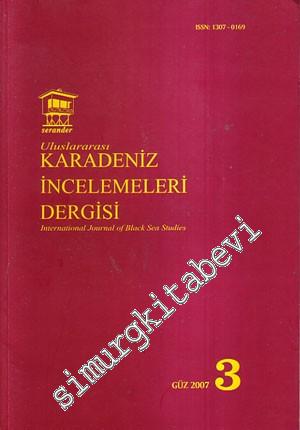 Uluslararası Karadeniz İncelemeleri Dergisi = International Journal of