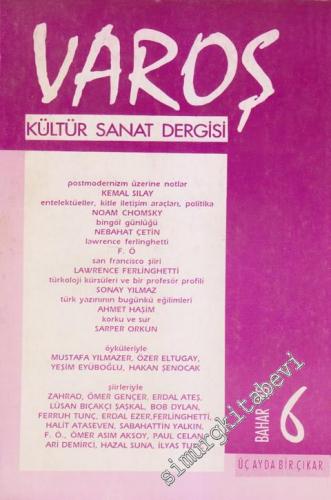 Varoş Kültür Sanat Dergisi - Sayı: 6 Mart - Nisan - Mayıs