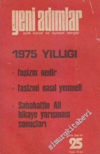 Yeni Adımlar Aylık Sanat ve Siyaset Dergisi- Dosya: 1975 Yıllığı - Faş