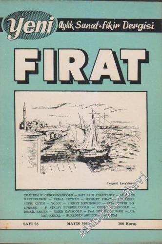 Yeni Fırat: Aylık Sanat Fikir Dergisi - Sayı: 23; Mayıs 1964