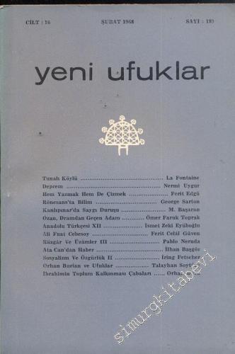 Yeni Ufuklar Aylık Sanat Fikir Dergisi - Sayı: 189, Şubat 1968