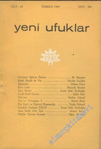 Yeni Ufuklar Aylık Sanat Fikir Dergisi - Sayı: 206, Temmuz 1969