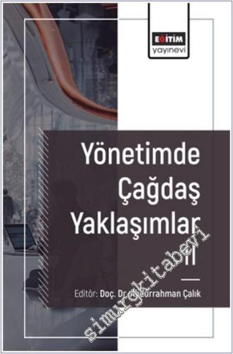 Yönetimde Çağdaş Yaklaşımlar 2 - 2024